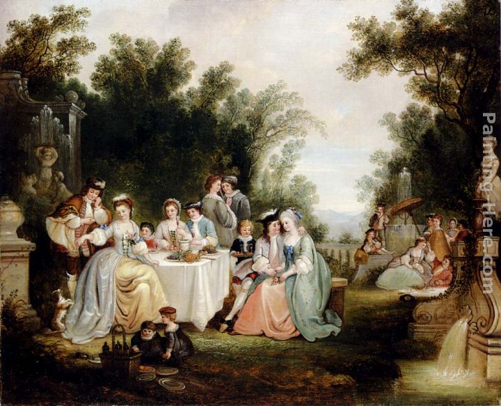 The Wedding Feast painting - Henry Andrews The Wedding Feast art painting